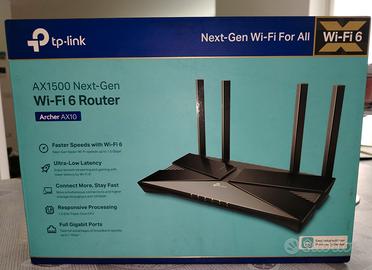  Wi-Fi 6 Router  AX1500 Next-Gen