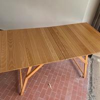 Tavolo in legno richiudibile 120x60cm