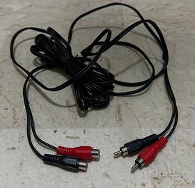 Cavo prolunga audio RCA femmina/maschio Hama 5 m