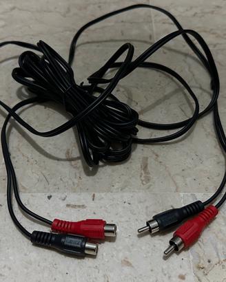 Cavo prolunga audio RCA femmina/maschio Hama 5 m