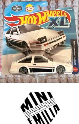 HOT WHEELS XL TOYOTA SPRINTER TRUENO 1/43