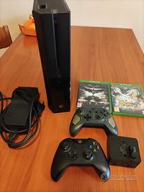 Xbox One + 2 Joystick (con ricarica) + 2 giochi 