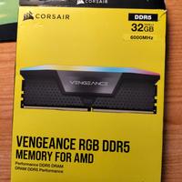 ram corsair vengeance rgb 2*16gb (32 gb totali)