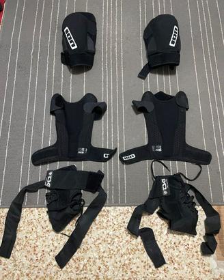 set protezioni gambe per mtb dirt o downhill
