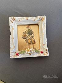 Dipinto a mano su foglio d’oro