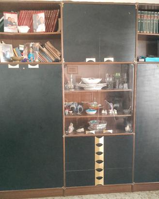 parete attrezzata fitting vero legno 
