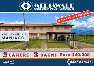 Villa a schiera a Maniago