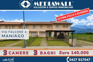Villa a schiera a Maniago