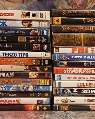 Lotto 28 DVD Film Fantasy, Avventura e Commedie