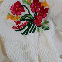 coperta matrimoniale vintage in lana 