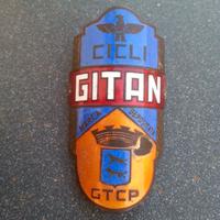Fregio stemma patacchino bicicletta vintage GITAN