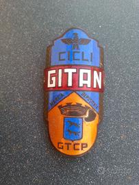 Fregio stemma patacchino bicicletta vintage GITAN