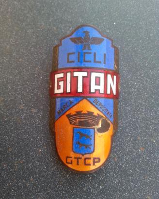 Fregio stemma patacchino bicicletta vintage GITAN