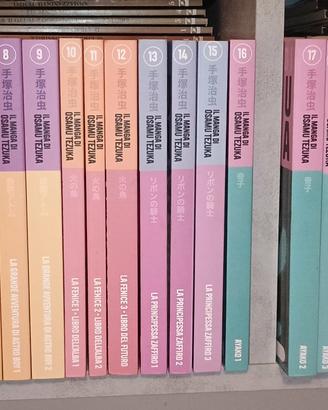 Collezione completa Manga Osamu Tezuka.