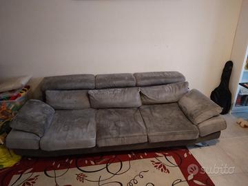 Divano Grigio Poltrone Sofà 