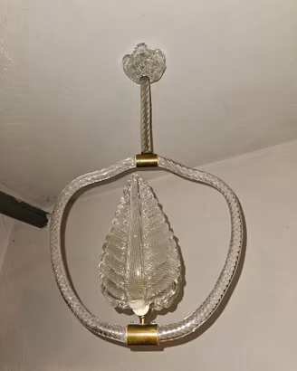 Lampadario di Murano anni 40