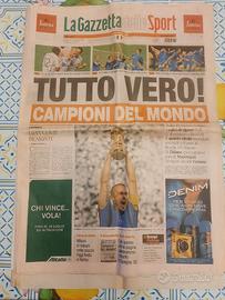 Gazzetta dello Sport 10 Luglio 2006