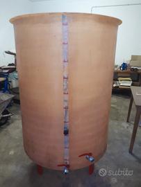 botte in vetroresina da 1000 litri 