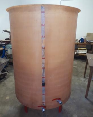 botte in vetroresina da 1000 litri 