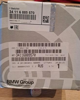 Pastiglie freni anteriore Bmw con sensori