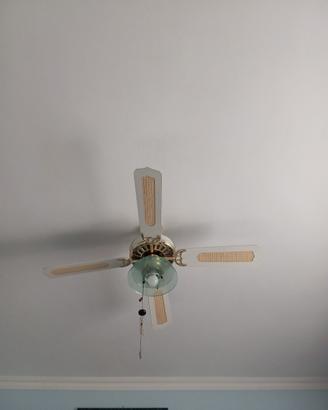 lampadario con pale 