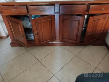 credenza lunga 213 larga 50 alta 95 