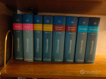 Enciclopedia Le Garzantine completa con 20 tomi