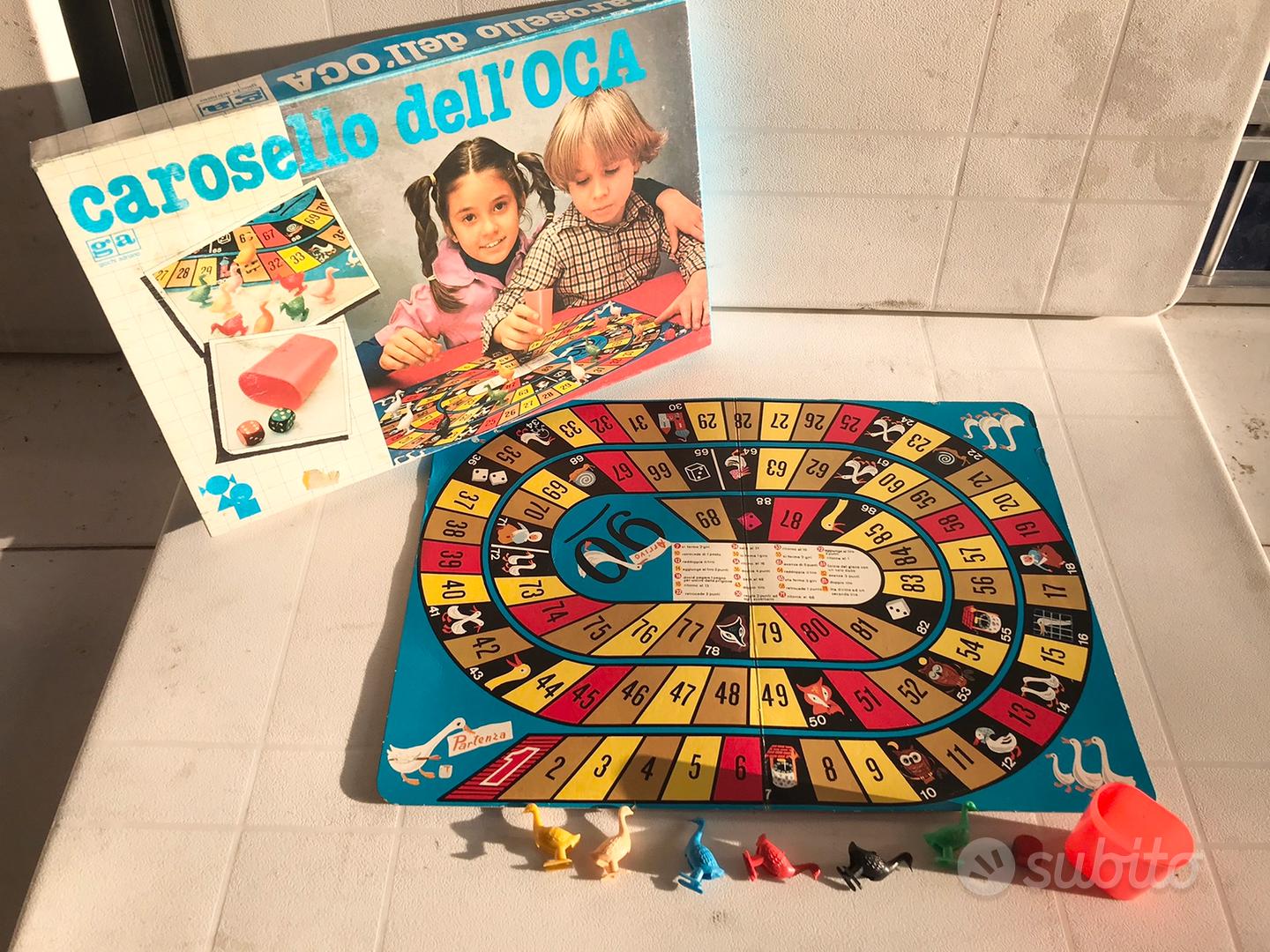 Giochi da tavolo vintage anni 70 80 90 - Collezionismo In vendita