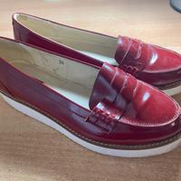 MOCASSINI DONNA PARKABUE - Scarpe n. 38 - Rosse