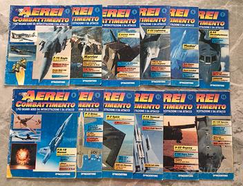 Riviste Aerei da combattimento DeAgostini anni ‘90