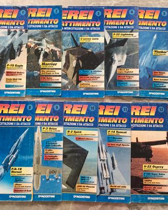 Riviste Aerei da combattimento DeAgostini anni ‘90