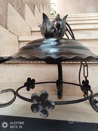 Lampade in ferro battuto