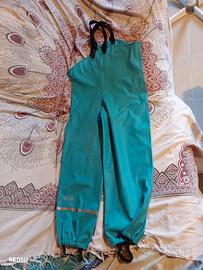 Caretek pantaloni pioggia con tiracche cm 140