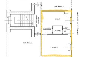 Bilocale 40 mq + cantina appena ristrutturato