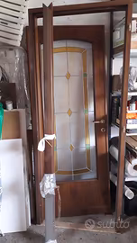 porta per interni in legno massello 