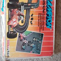 Pista slot car Champions e altri pezzi
