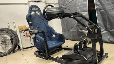 Telaio e sedile sim racing