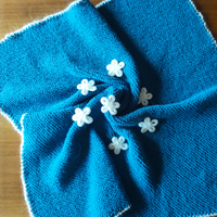 Copertina neonato 100% lana