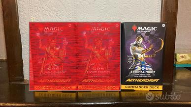 Commander deck Aetherdrift