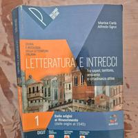 Libro Letteratura e Intrecci Volume 1