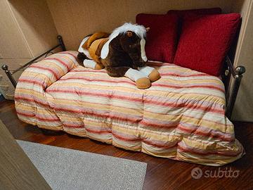 letto in ferrobattuto