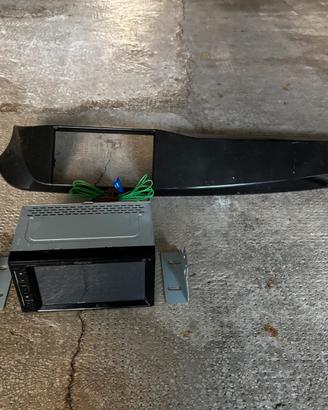 Autoradio Pioneer Giulietta con plancia modificata