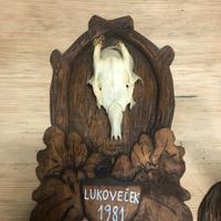 Decorazioni da parete con supporto in legno