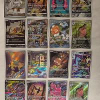 Lotto Carte Pokemon Illustrazioni AR Fuori Serie