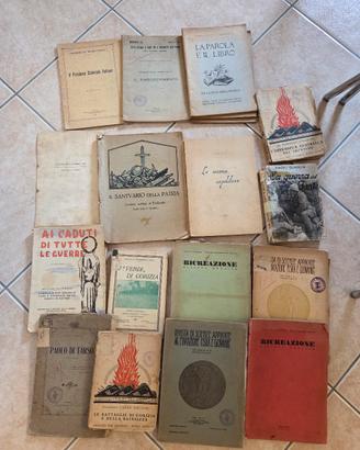 Lotto 30 libri e Opuscoli d'epoca,  Grande Guerra