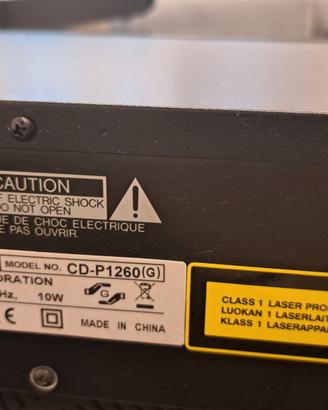 TEAC MP3 Lettore CD CD-P 1260  "UR"
