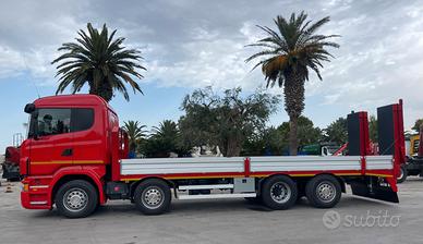 Carrellone Scania R420 8x2, 4 assi, del 2007, E 5