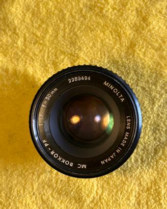 Minolta Rokkor MC 50mm f1.7