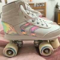 Pattini Decathlon scarponcino bianchi 
