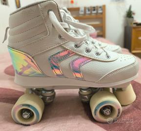 Pattini Decathlon scarponcino bianchi 